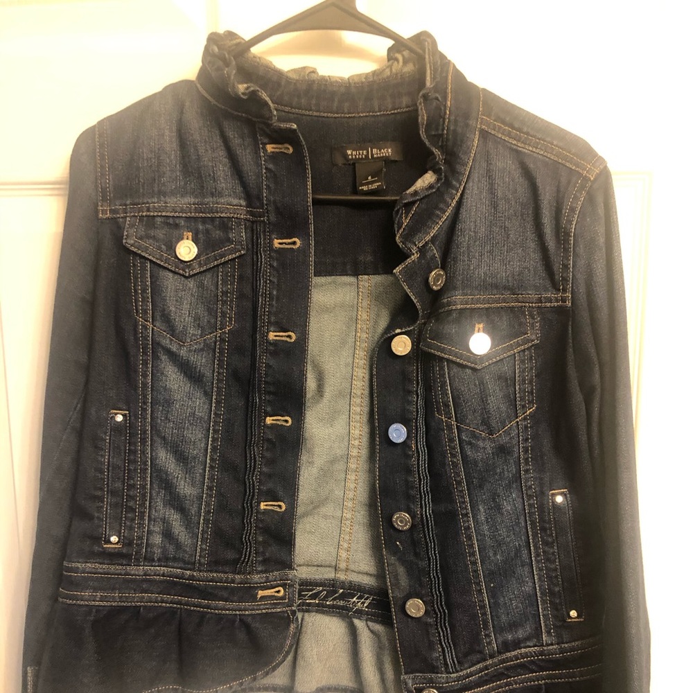 White House black market Jean jacket